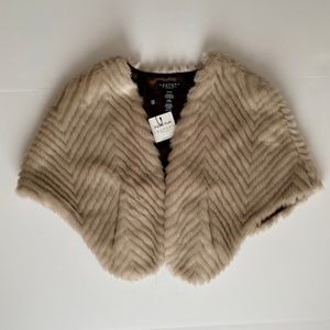 Faux Fur Capelet